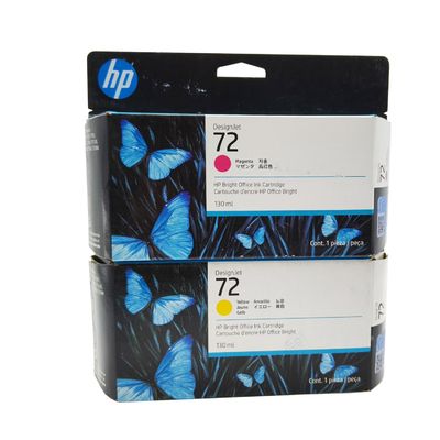 Original  Ink Cartridge For HP 72 T770 T790 T795 T610 T620 T1100 T1120 T1200 T1300 T2300 Six Colors C9370A C9371A C9372A C9373A C9374A C9403A 130ml