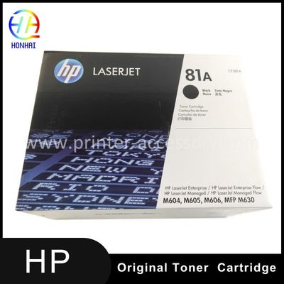 Αυθεντικό δοχείο γραφίτη HP Laser CF281A με υψηλή απόδοση σελίδων για σειρές LaserJet Enterprise M604 M605 M606 MFP M630