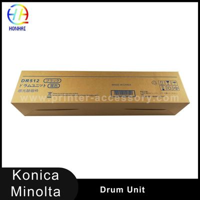 Μαύρο τύμπανο για την Konica Minolta bizhub C224 C224e C284 C284e C364 C364e C454 C454e C554 C554e DR-512 DR-512C A2XN0TD