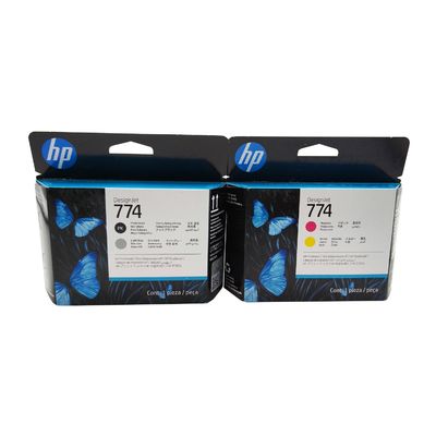 Πρωτότυπη νέα κεφαλή εκτύπωσης για HP 774 P2V99A Magent και Yellow P2W00A Photo Black and Light Gray P2W01A Matte Black and Cyan Producer Printer