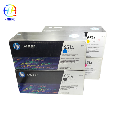 Γνήσια κασέτα τόνερ λέιζερ 651A CE340A CE341A CE342A CE343A για εξαρτήματα εκτυπωτή HP LaserJet Enterprise 700 Color MFP M775