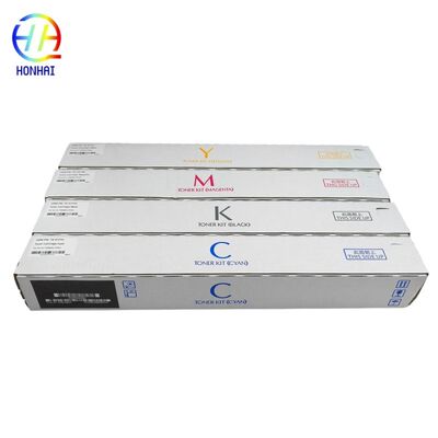Συμβατό σετ κασέτας τόνερ Kyocera CMYK Χρώμα Απόδοση 25000 Σελίδες Με Chip για TASKalfa 3554ci 3555ci 4054ci 4055ci